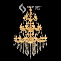 Đèn chùm thả thông tầng pha lê cao cấp Euroto C-2069/15+10+5