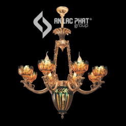 Đèn chùm trần nhà chế tác tinh xảo sang trọng Euroto C-2087/8