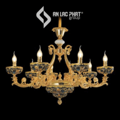 Đèn chùm treo phòng khách thiết kế độc đáo Euroto C-68/8