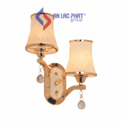 Đèn gắn tường trang trí bóng đôi họa tiết chìm Euroto V-424