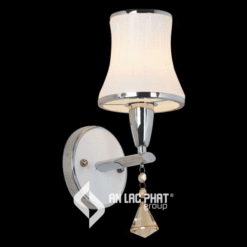 Đèn led gắn tường phòng ngủ hạt pha lê Euroto V-253