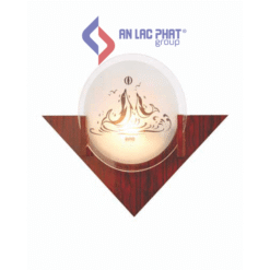 Đèn led trang trí gắn tường nhựa kỹ thuật giả gỗ Euroto V-176