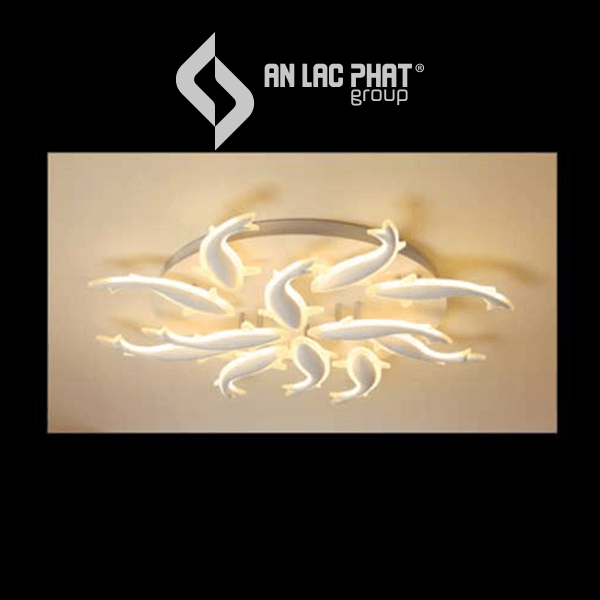 Đèn mâm ốp trần hiện đại cách điệu Euroto ML-8523/12