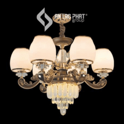 Đèn trang trí hiện đại khung kim loại cao cấp Euroto C-77/6