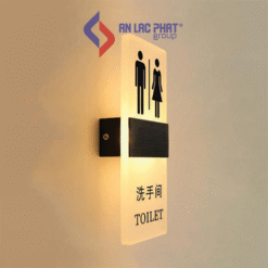 Đèn gắn tường nhà vệ sinh biểu tượng nam và nữ Euroto V-880
