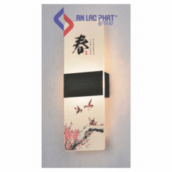 Đèn gắn tường trong nhà họa tiết chữ Hán Euroto V-736