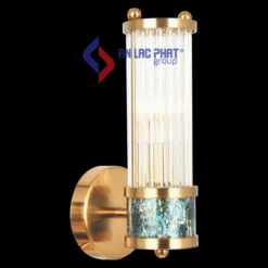 Đèn vách trang trí hình trụ chao thủy tinh Euroto V-841