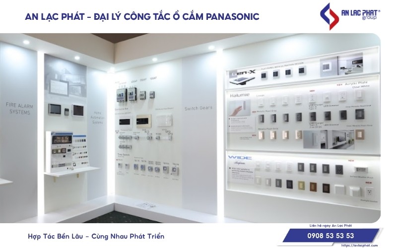 Đại lý công tắc ổ cắm Panasonic