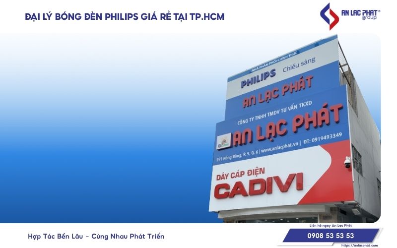 Đại lý bóng đèn Philips giá rẻ tại TP.HCM